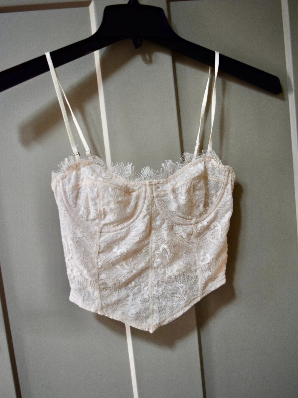 Free People XS Lace Corset Top